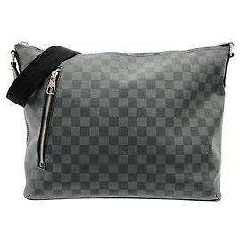 Borsa a tracolla Louis Vuitton Damier Graphite Mick MM