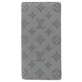 Louis Vuitton Monogram Shadow Portefeuille Brazza Wallet