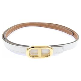 Cintura reversibile Hermes Maillon H 13mm - Hermès