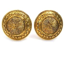 Orecchini a clip Chanel Gold