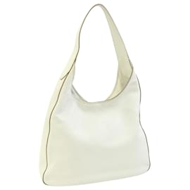 Borsa a tracolla Prada in pelle Off-White