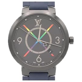 Orologio Louis Vuitton Tambour Slim Rainbow Quartz