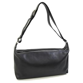 Céline Bolso de hombro Celine Vintage de cuero negro
