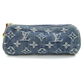 Louis Vuitton Monogram Denim Handtaschen-Pouch