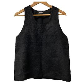 Autre Marque Gilet Shaggy Gurtwein