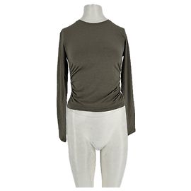 Autre Marque Camiseta de algodón gris James Perse Standard