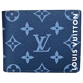 Louis Vuitton Portafoglio Slender Monogram Atlantic Blue