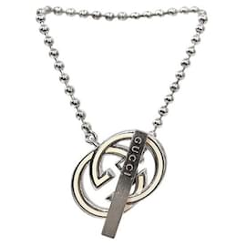 Bracciale a Barre Intrecciate Argento - Gucci