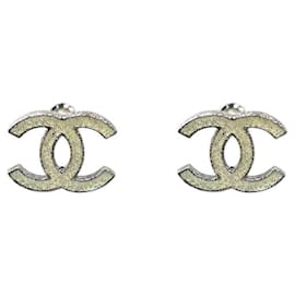 Orecchini Glitter CC Silver - Chanel