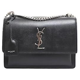 Borsa a tracolla e crossbody Sunset Silver Chain Medium - Saint Laurent