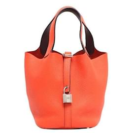 Bolso Tote Picotin Lock en Taurillon Clemence - Hermès
