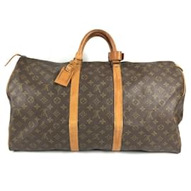Borsa a mano Louis Vuitton Monogram Keepall 55