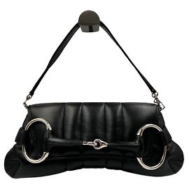 Borsa a tracolla in pelle Gucci Horsebit