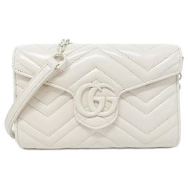 Gucci GG Marmont 858924 AAF9K Wallet Chain