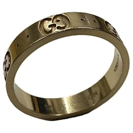 Gucci Icon Band Ring aus 18K Gelbgold