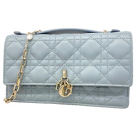 Borsa Christian Dior in pelle Cannage