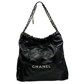 Borsa a tracolla Chanel 22 Small con catena