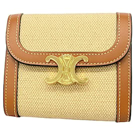 Celine Triomphe Tri-fold Geldbörse - Céline