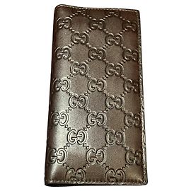 Gucci Geldbörse lang - Shima-Muster