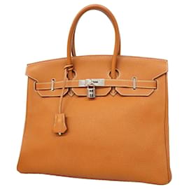 Hermès Borsa Hermes Birkin 35 Togo Gold