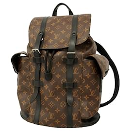 Zaino Louis Vuitton Monogram Macassar Christopher MM