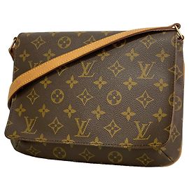 Borsa a tracolla Louis Vuitton Monogram Musette Tango con tracolla corta