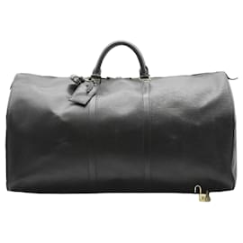 Borsa da viaggio Louis Vuitton Keepall 60 in pelle Epi