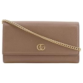 Portafoglio a catena Gucci GG Marmont