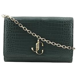 Borsa a tracolla Jimmy Choo Varenne Green