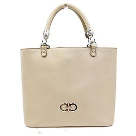 Salvatore Ferragamo Gancini Leather Small
