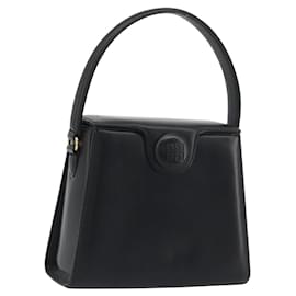 Borsa a mano GIVENCHY in pelle nera e oro Auth 195642A - Givenchy