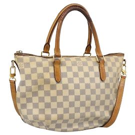 Sac Cabas LOUIS VUITTON Damier Azur Riviera PM N48250 LV Auth 196179