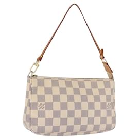 LOUIS VUITTON Pochette Accessoires Damier Azur N51986 Auth LV 194999