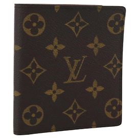 LOUIS VUITTON Porte Billets 10 Cartes Credit Wallet M60883 LV Auth 194345M