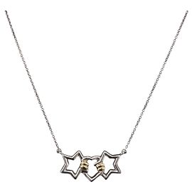Autre Marque TIFFANY&Co. Triple Star Halskette Ag925 Silber Auth 194411M