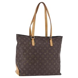 LOUIS VUITTON Monogram Cabas Mezzo Tote Bag M51151 LV Auth ka5579