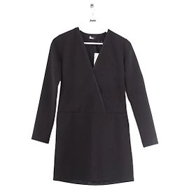 Vestido de lana negro The Kooples