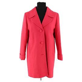 Claudie Pierlot Mantel aus Baumwolle Rosa