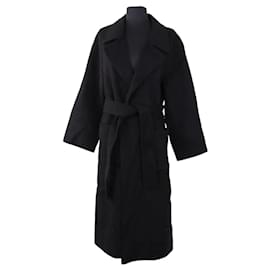 Abrigo de lana negro The Kooples