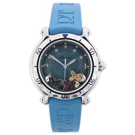Chopard Happy Sport Quartz Wristwatch, ref. 27/8921-402, Blue dial