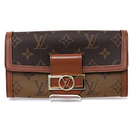 Louis Vuitton Portefeuille Sarah Dauphine Monogram Reverse