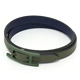 Hermes Be Api Double Tour Leather Bracelet - Hermès