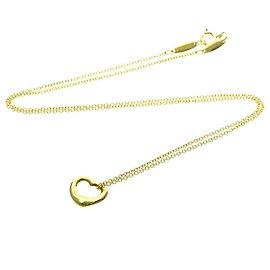 Tiffany & Co. Pendente Elsa Peretti Open Heart Oro Giallo 18K 11mm