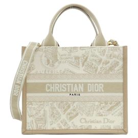 Borsa a mano Christian Dior PLAN DE PARIS Book Tote Small