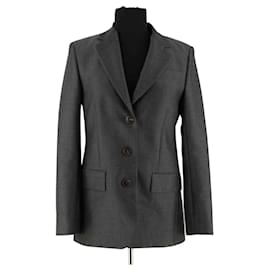 Blazer Tory Burch in lana antracite
