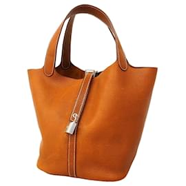 Bolso Hermes Picotin Lock MM Barenia Faubourg - Hermès