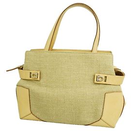 Borsa Salvatore Ferragamo Gancini Canvas