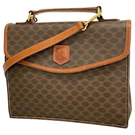 Céline Borsa 2-Way Celine Macadam Brown