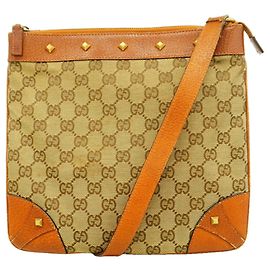 Borsa a tracolla Gucci Beige and Brown