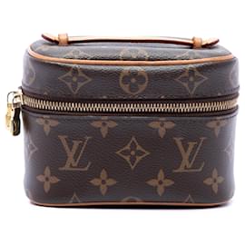 Louis Vuitton Brown Monogram Nice Nano Vanity Case